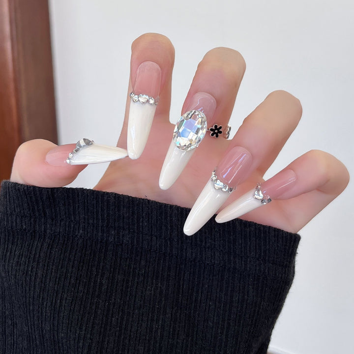 Elegant Stiletto Press-On Nail Art Stornfield