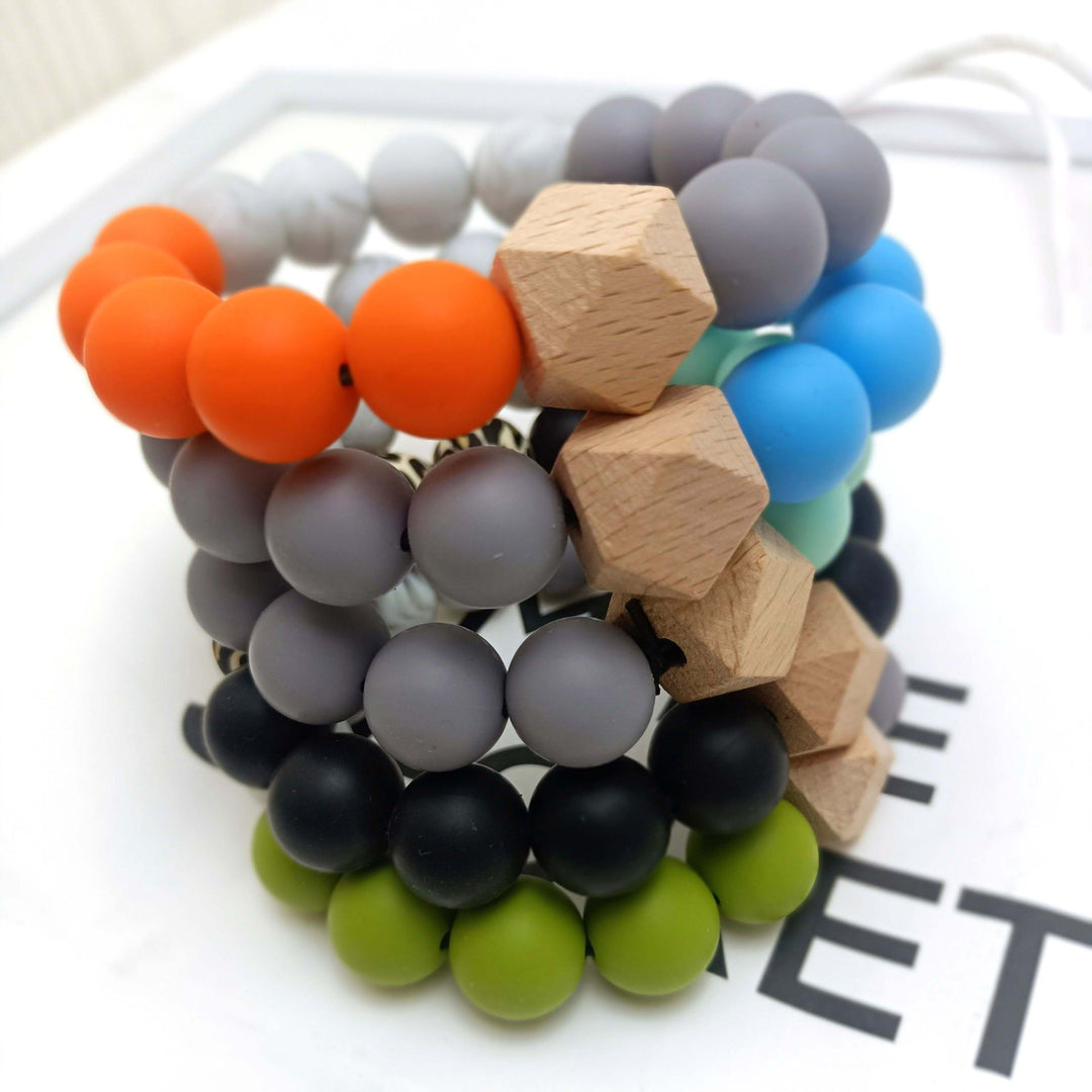 Colorful Beaded Keychain Holder Stornfield