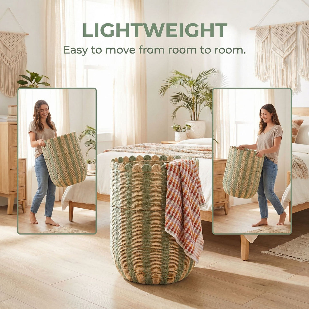 Decorative Woven Floor Basket Stornfield