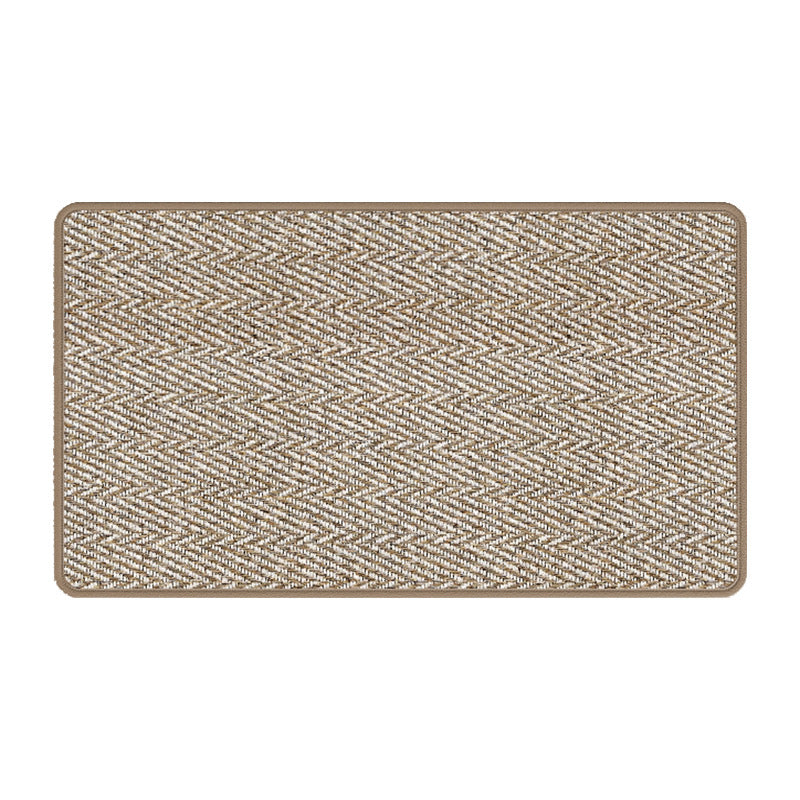Elegant Woven Welcome Mat