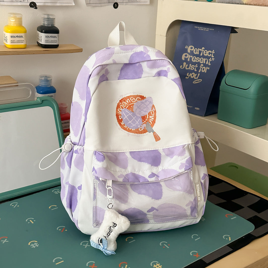 Playful Illustrated Lightweight Backpack Stornfield
