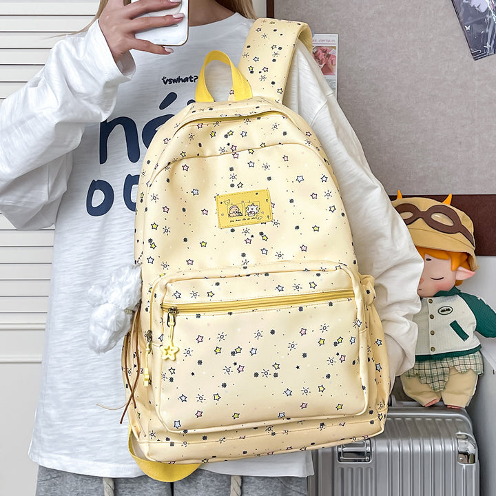 Fun Starry Print Backpack Stornfield