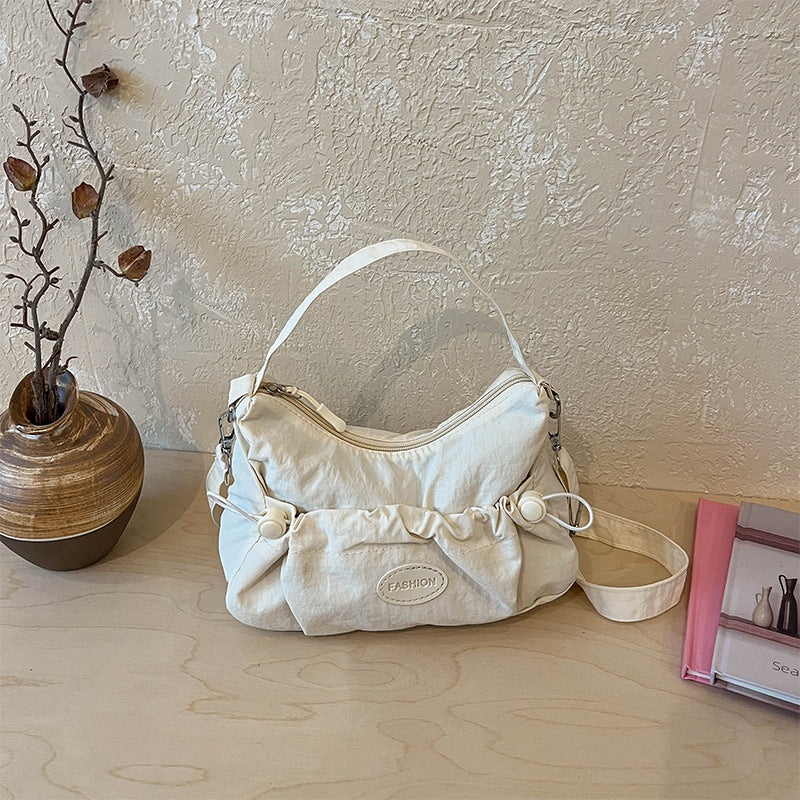 Casual Ruched Crossbody Bag