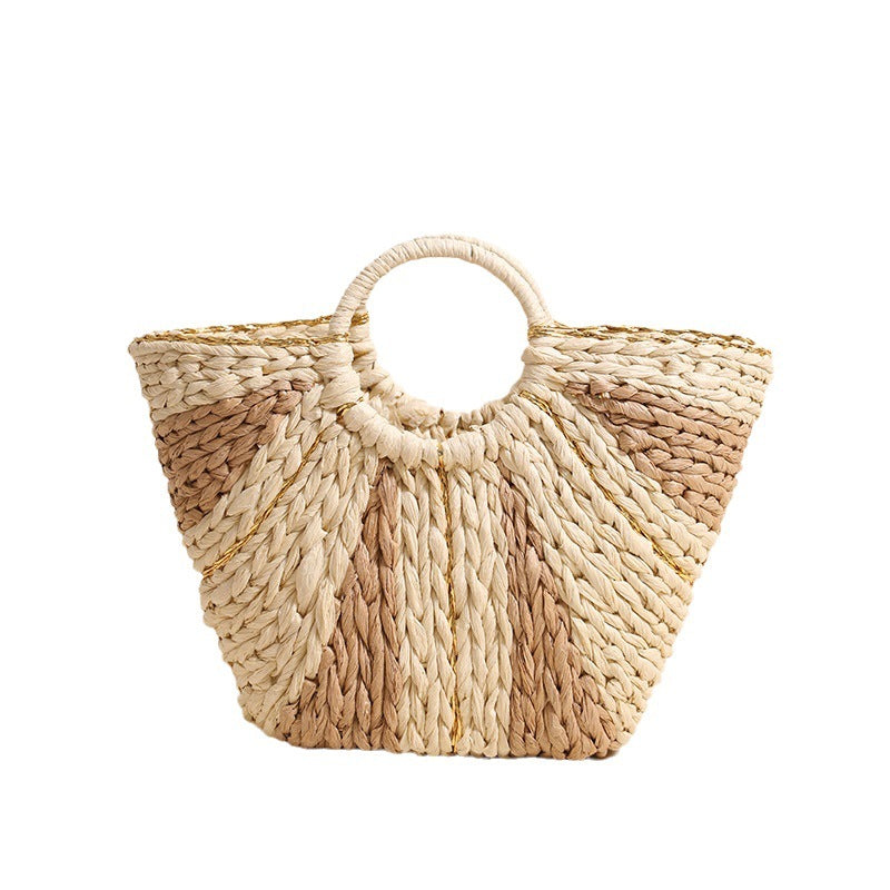 Handcrafted basket bag in modern design Stornfield