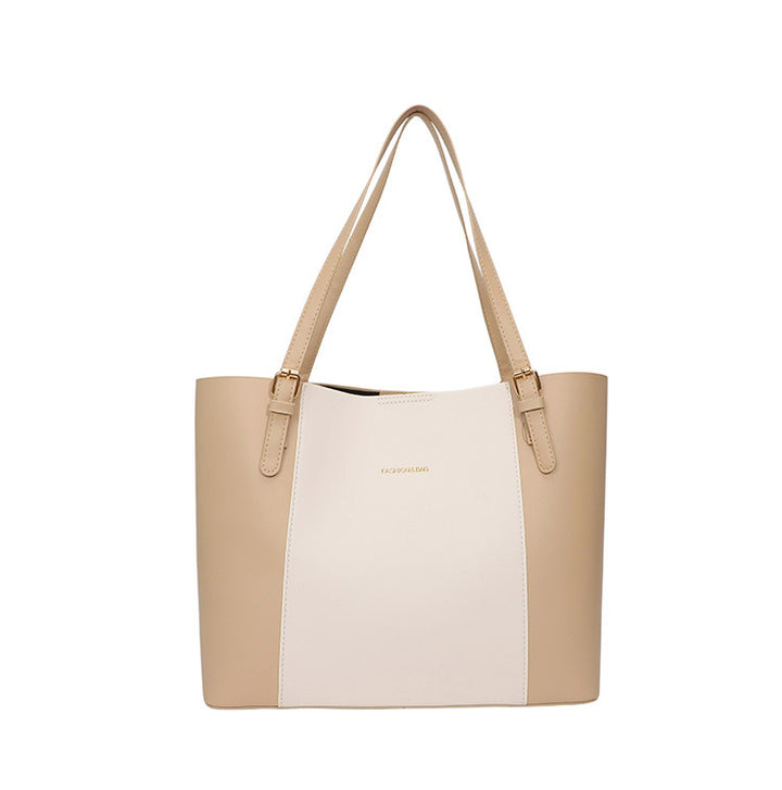 Sleek Minimalist Leather Tote Bag Stornfield