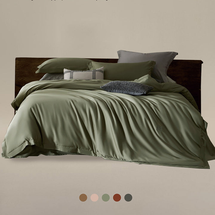 Premium Silky Sateen Duvet Cover Set