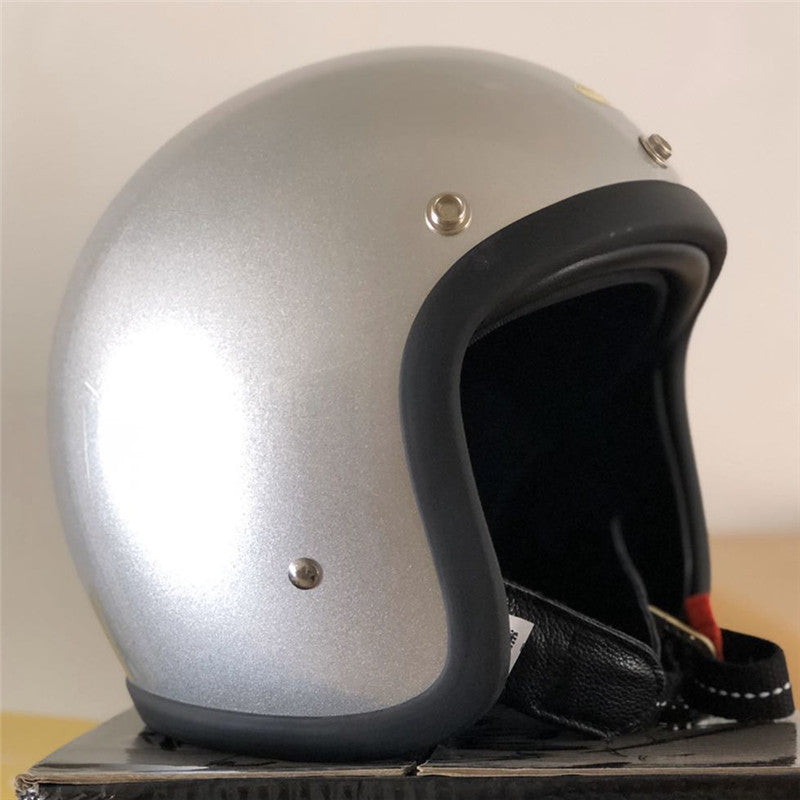 Classic Half-Shell Motorcycle Helmet Stornfield