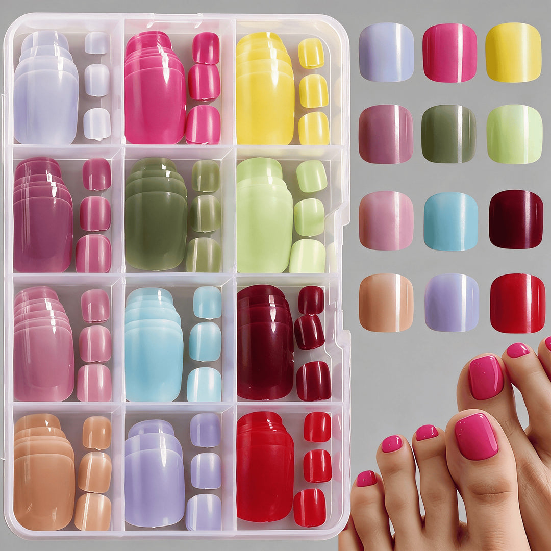Premium Classic Press-On Nail Set Stornfield