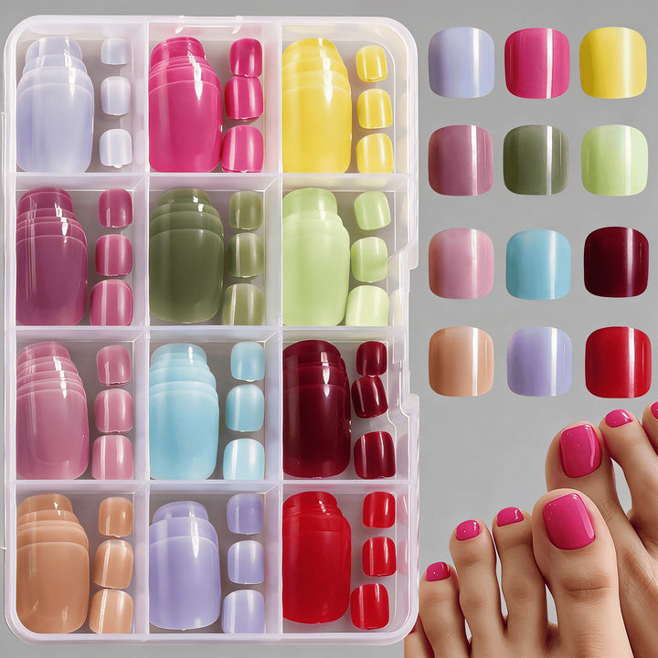 Premium Classic Press-On Nail Set Stornfield
