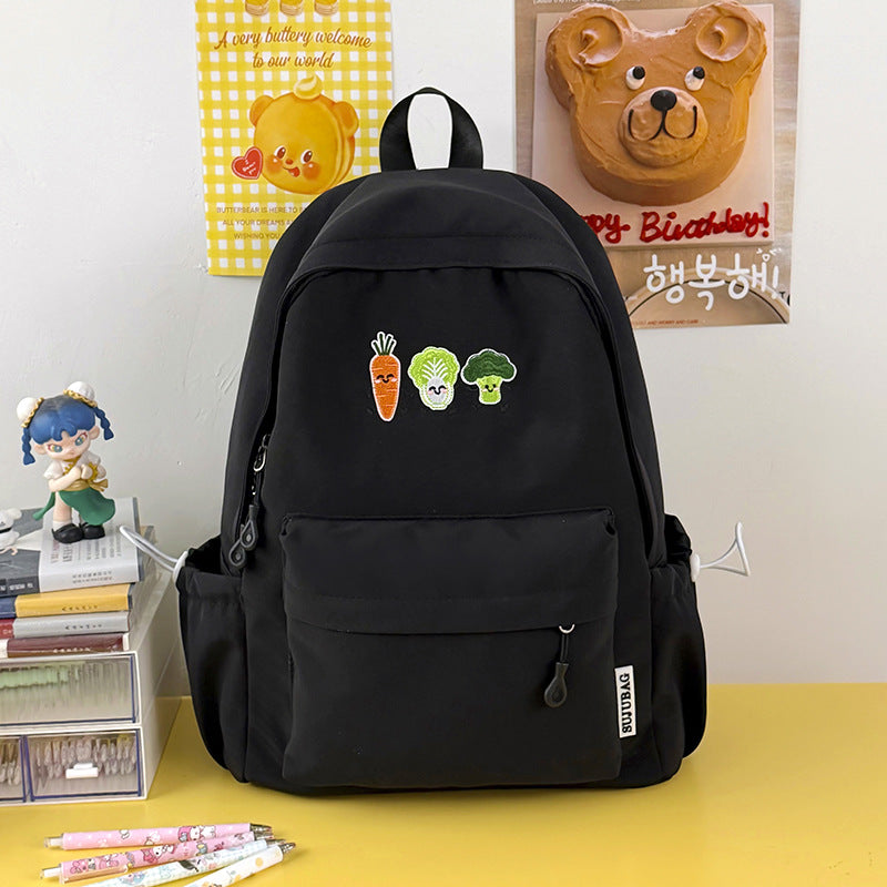 Casual Animated Vegetable-Themed Backpack Stornfield