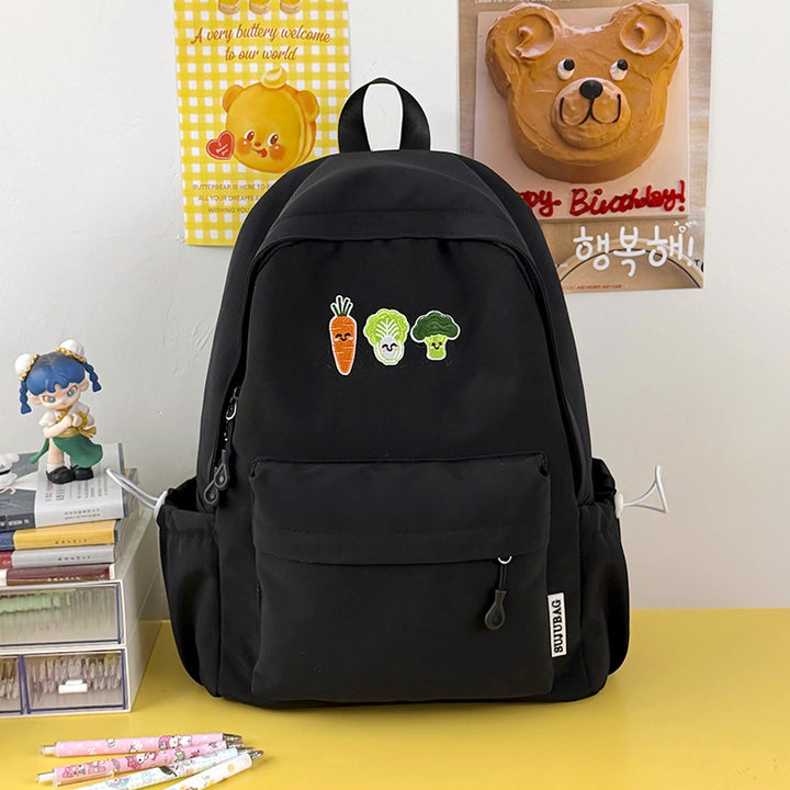 Casual Animated Vegetable-Themed Backpack Stornfield