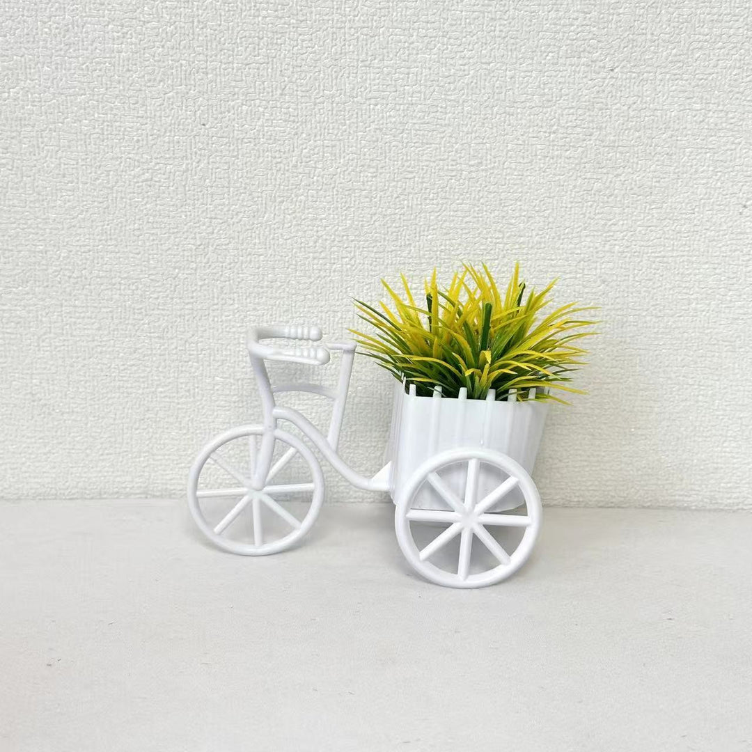Decorative Bicycle Plant Holder for Home Decor Display