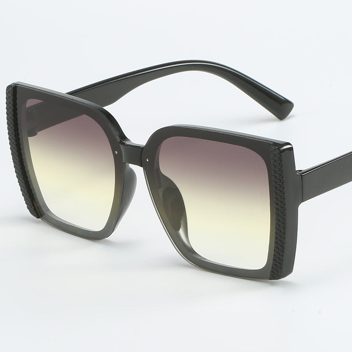 Women oversized designer sunglasses in modern woven design Stornfield
