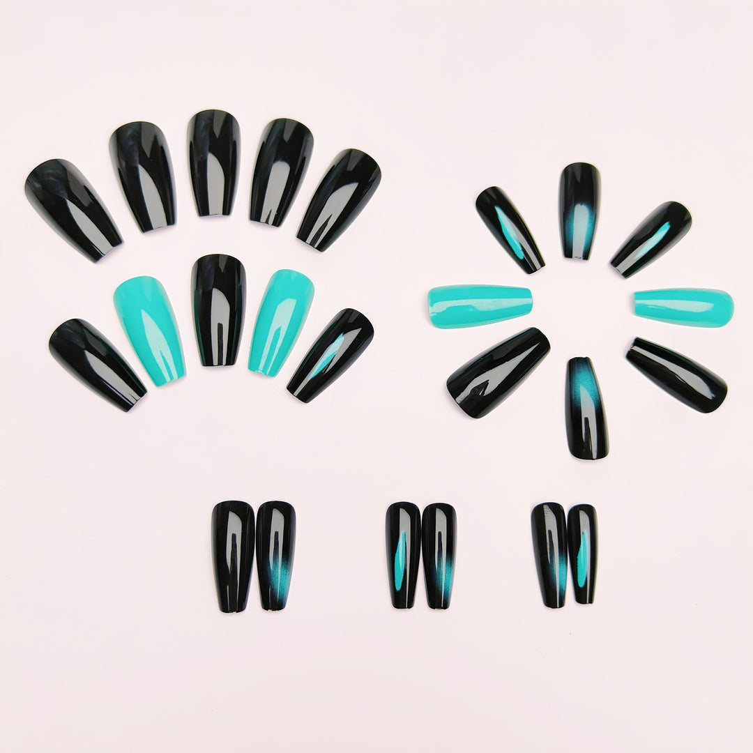Acrylic Nails in Trendy Ombré Design Stornfield