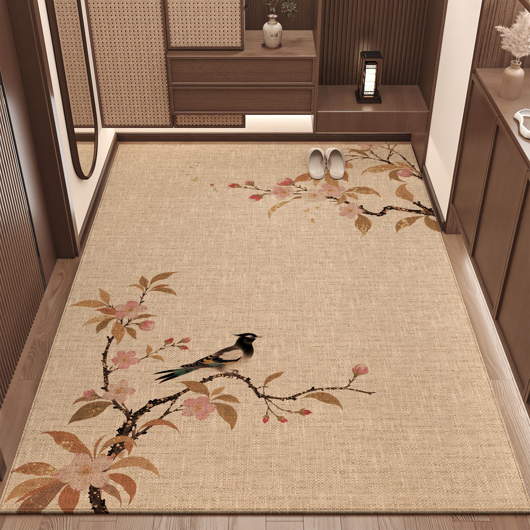 Floral Patterned Area Rug