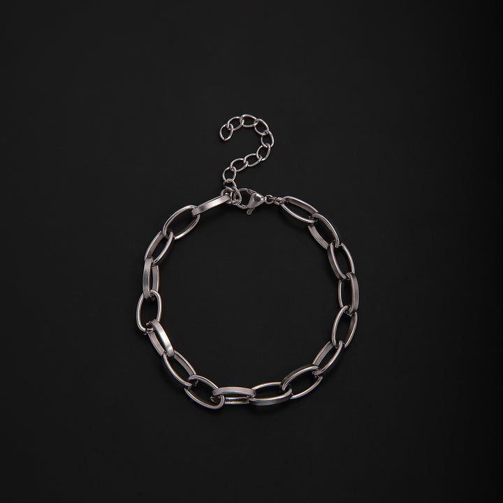 Textured Chain Link Bracelet Stornfield