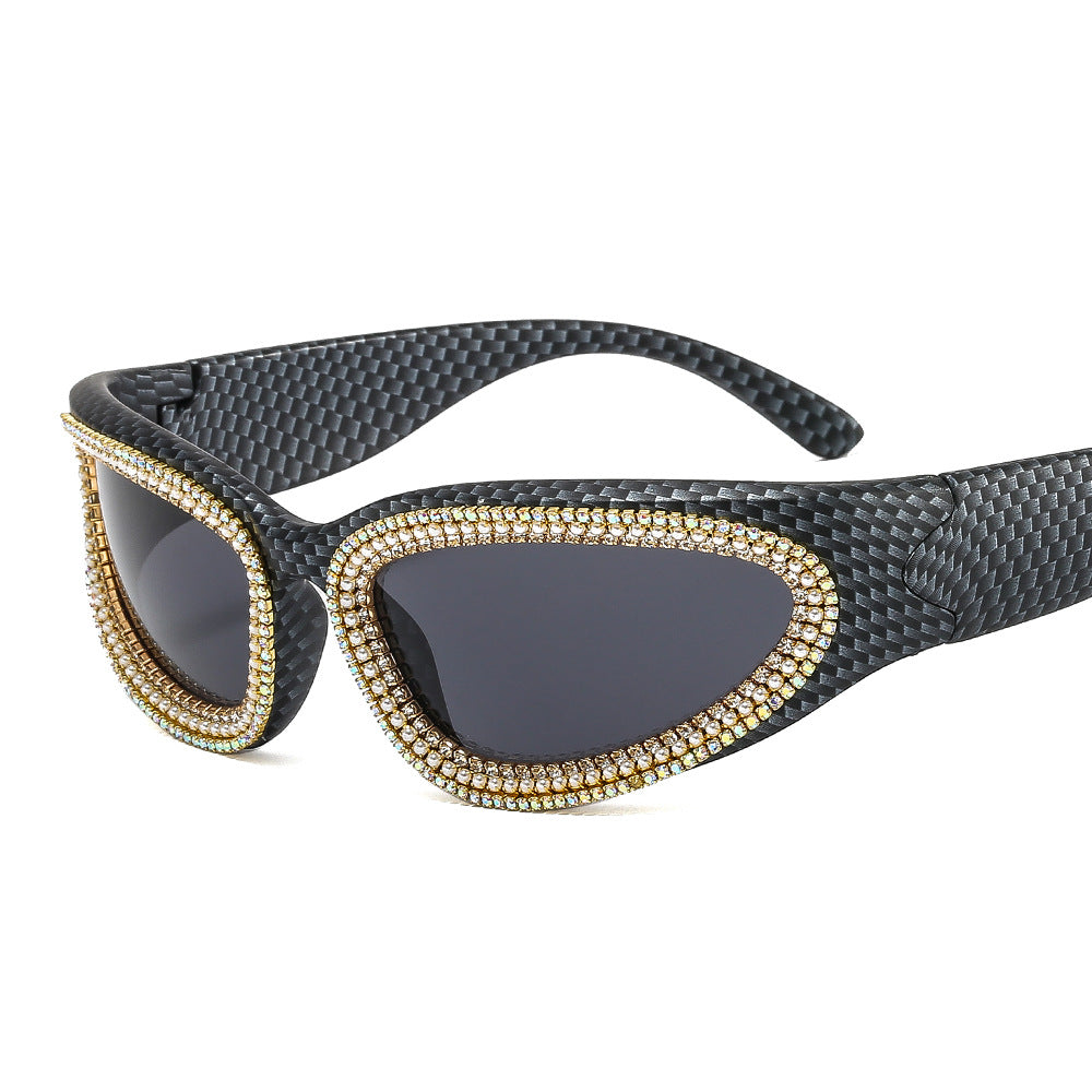Ladies stylish sunglasses with sparkling crystal frame Stornfield