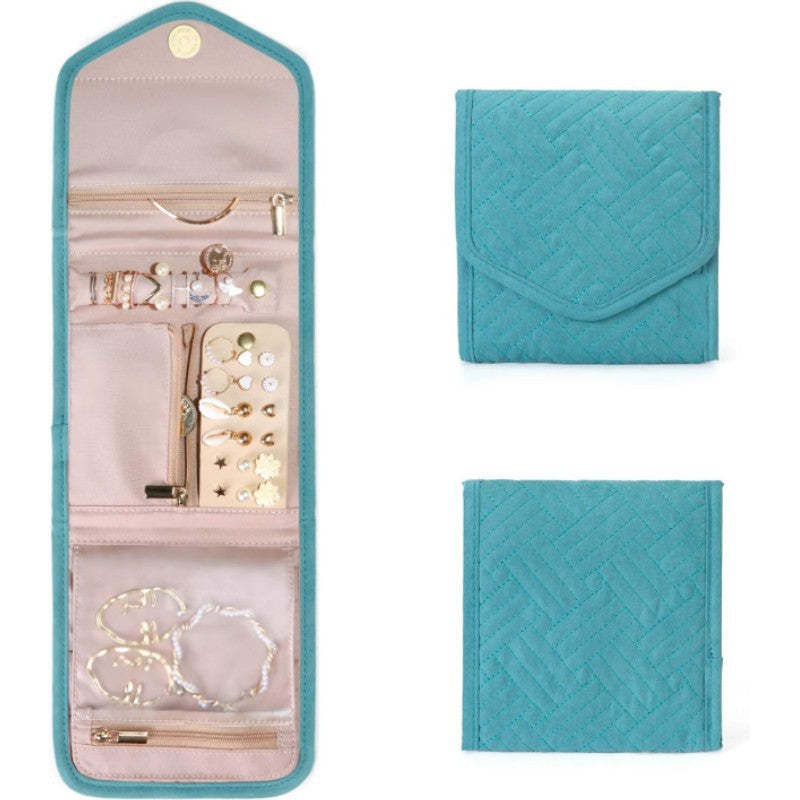 Cosmetic Organizer Bag with Foldable Design and Multiple Compartments Stornfield