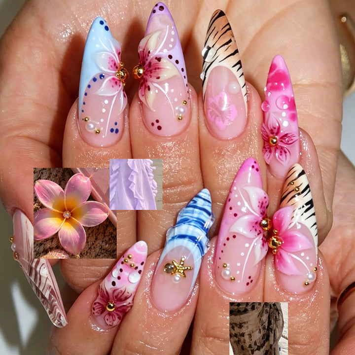 Artistic Press-On Nail Tips Stornfield
