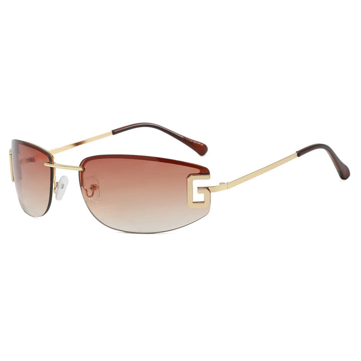 Women futuristic sunglasses with sporty design and UV protection Stornfield