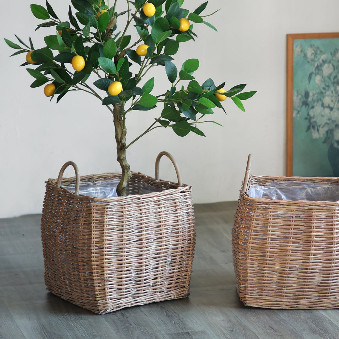 Braided storage basket Stornfield