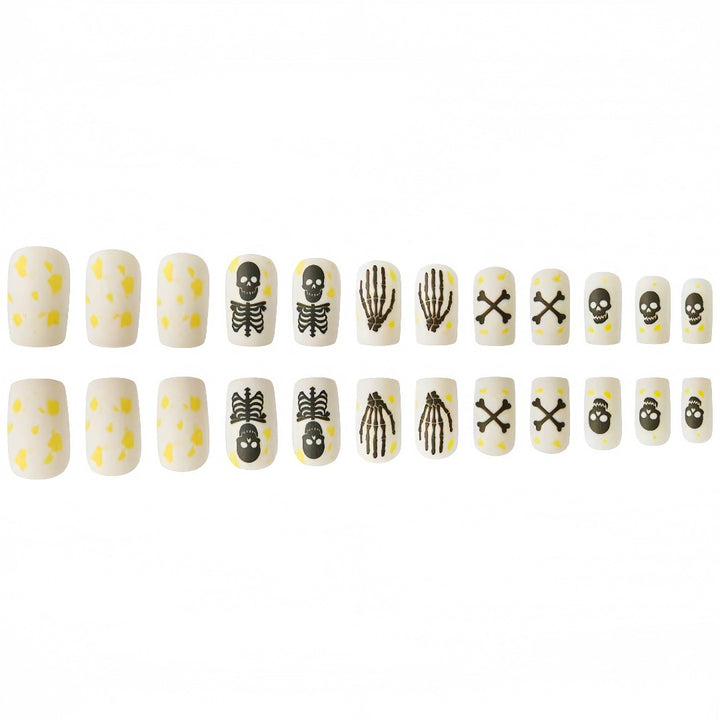 Creative Skeleton Nail Art Design Stornfield