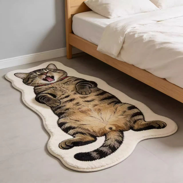 Cute Corgi Shaped Area Rug