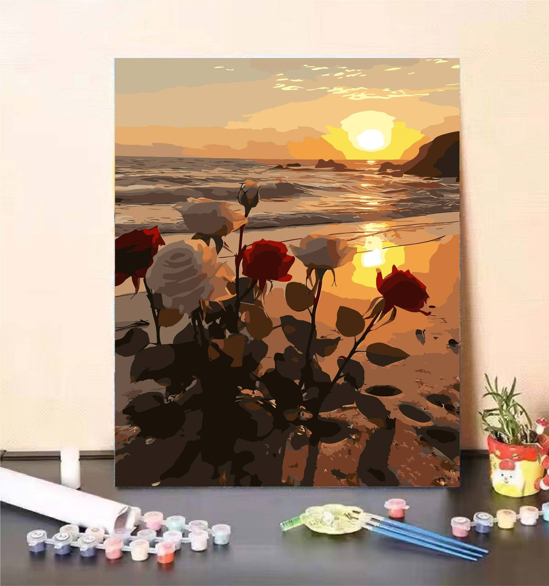 DIY Landscape Paint by Numbers Art Kit Stornfield
