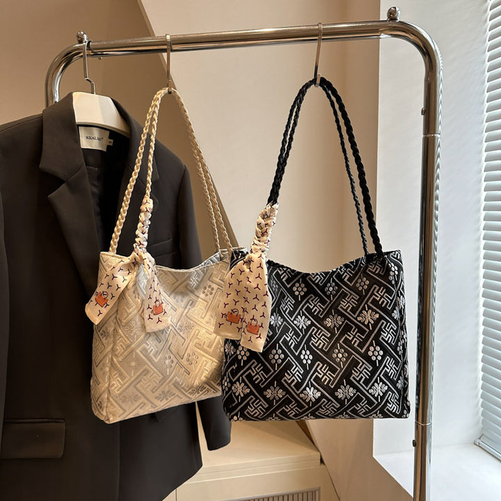 Elegant Patterned Tote Bag Stornfield