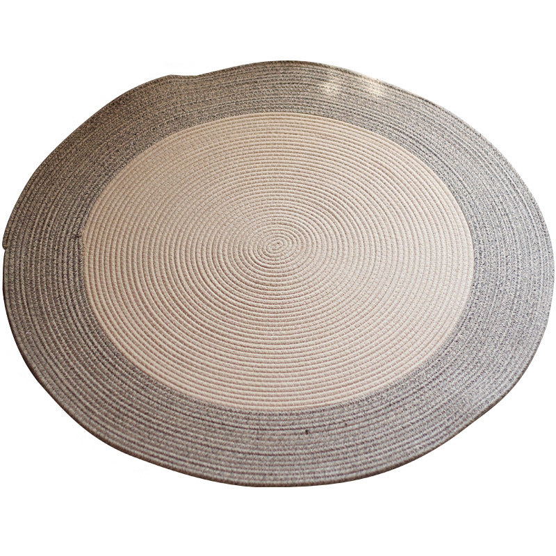 Round woven rug Stornfield