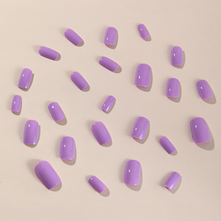 Glossy Square Nail Extensions Stornfield