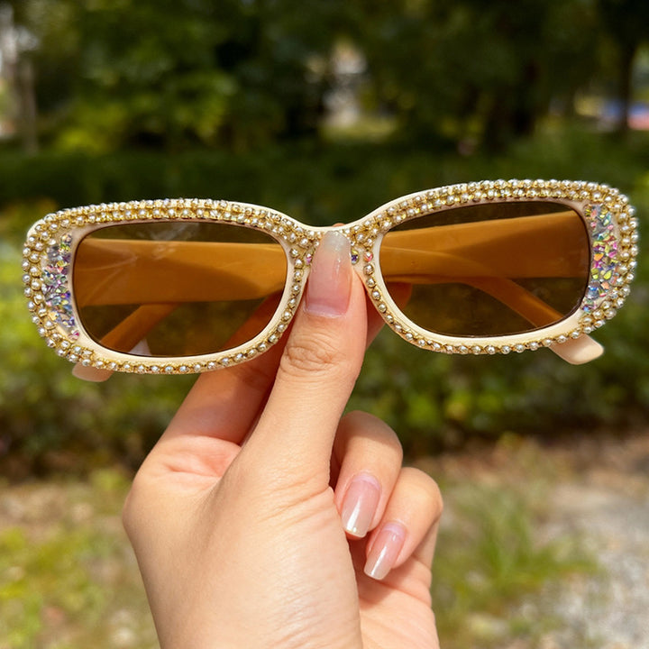 Rhinestone-Embellished Fashion Sunglasses Stornfield