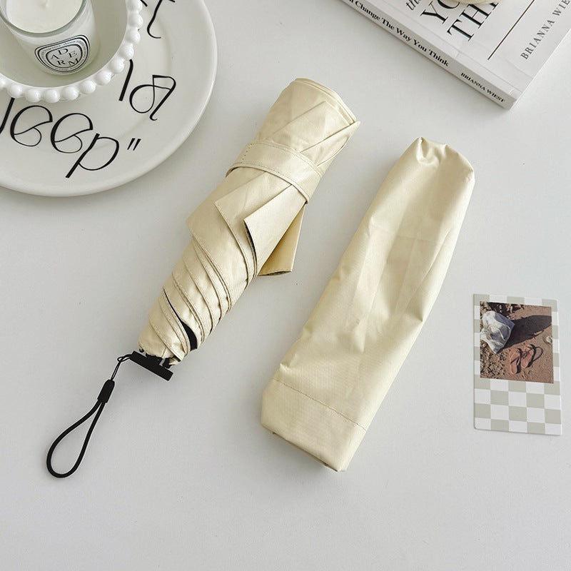 Women portable folding umbrella with wind-resistant mechanism Stornfield