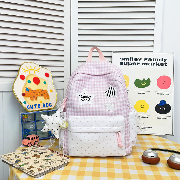Playful Large Capacity Backpack with Multiple Pockets Stornfield