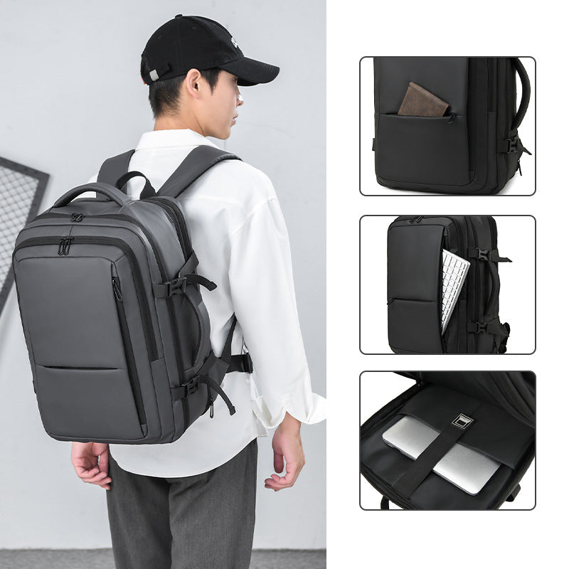 Business Rucksack with Versatile Compartments and Ergonomic Design Stornfield