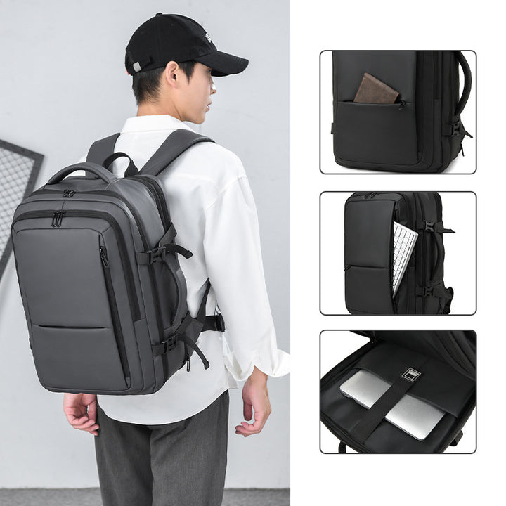 Business Rucksack with Versatile Compartments and Ergonomic Design Stornfield