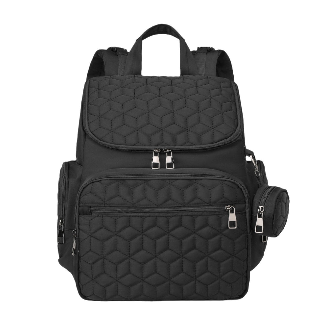 Versatile Quilted Multi-Pocket Backpack Stornfield