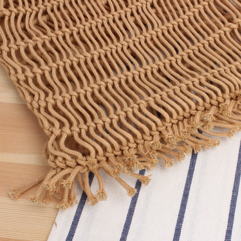 Braided tote bag with inner pouch Stornfield