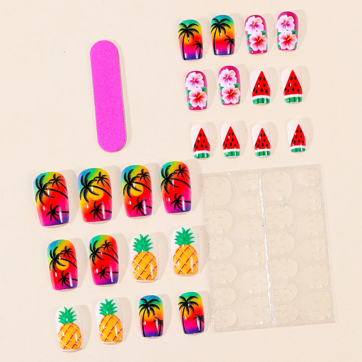 Tropical Fruit-Inspired Nail Art Kit Stornfield
