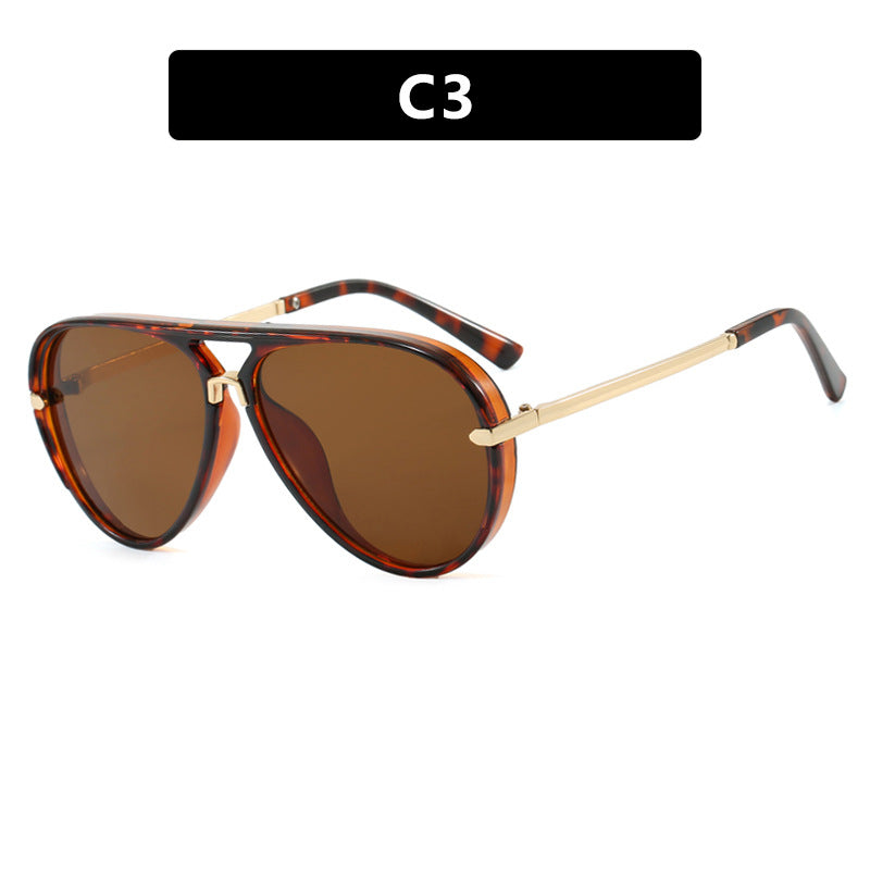 Women's fashion pilot sunglasses with elegant metal accents Stornfield