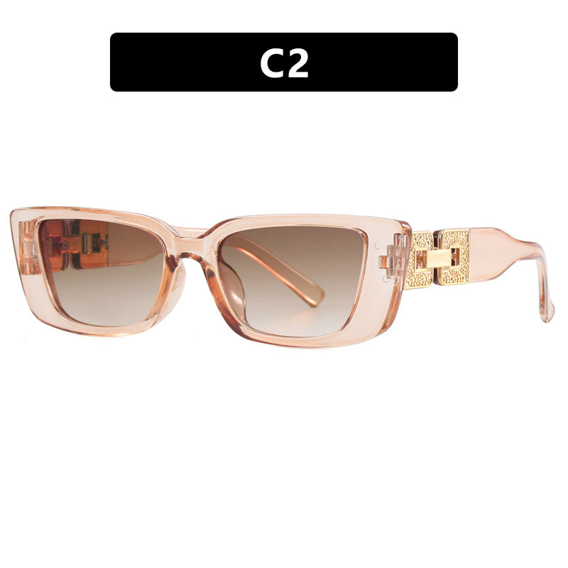 Women's trendy oversized sunglasses with unique leopard print Stornfield