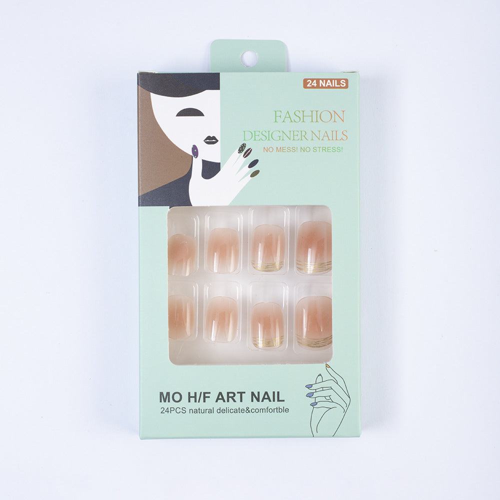 Elegant artificial nails with professional high-gloss finish Stornfield