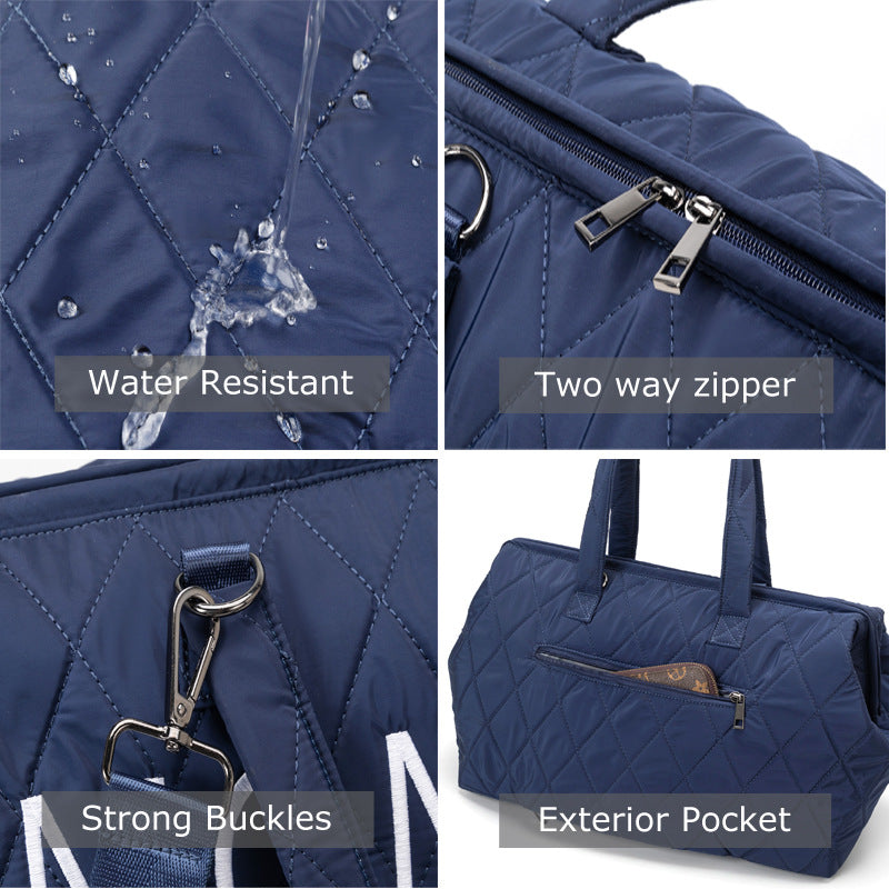 Multi-Functional Quilted Diaper Tote Set Stornfield