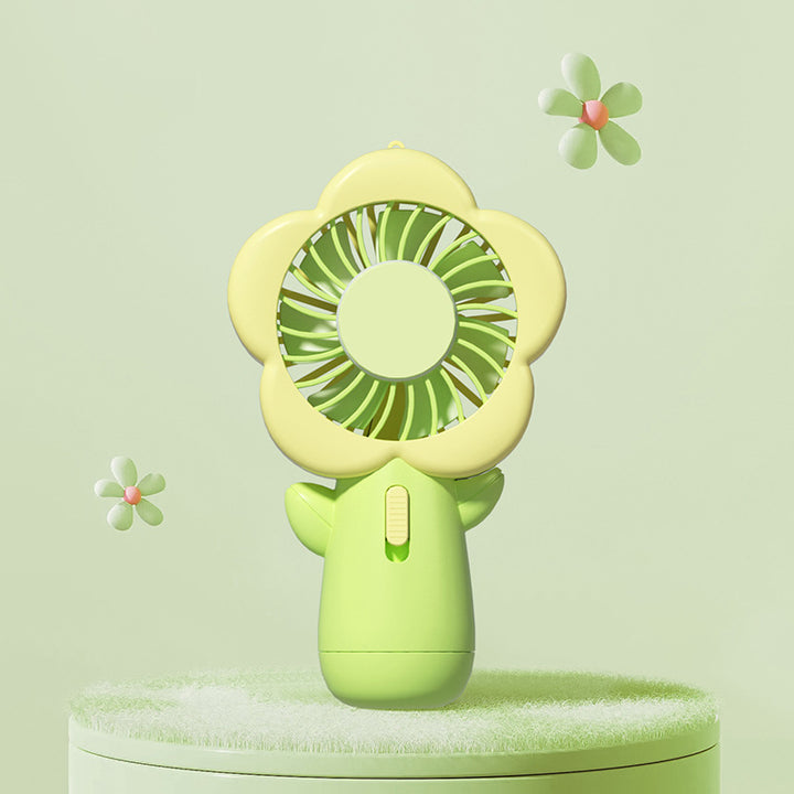 Women Wearable Mini Flower Fan Stornfield