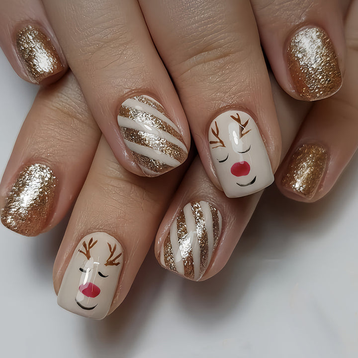 Festive Holiday Nail Art Kit Stornfield