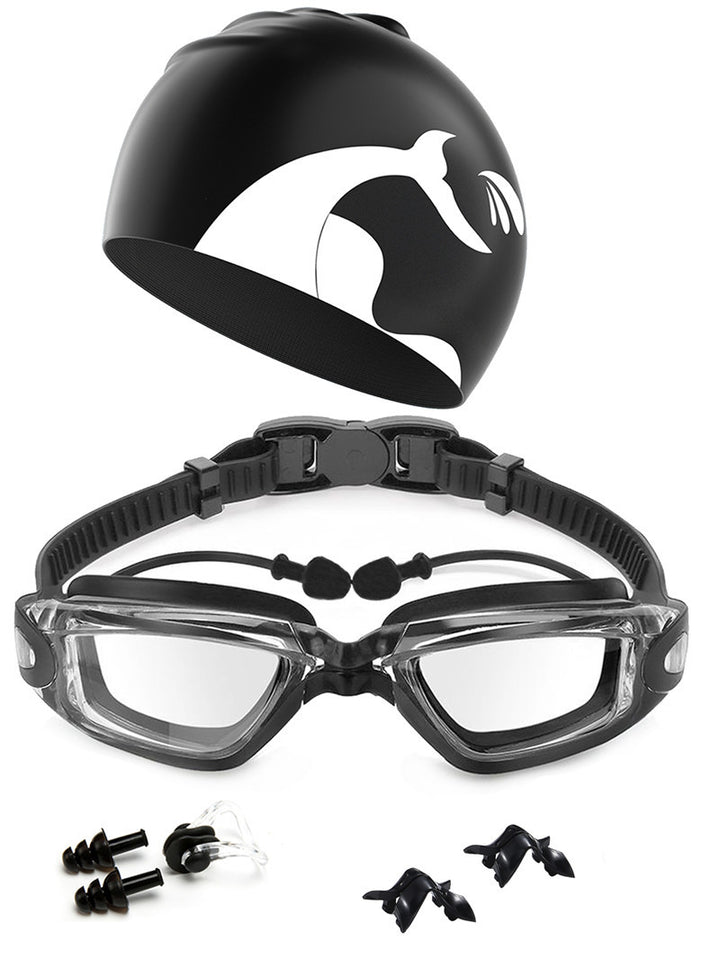 Professional swimming goggles with individually adjustable headband Stornfield