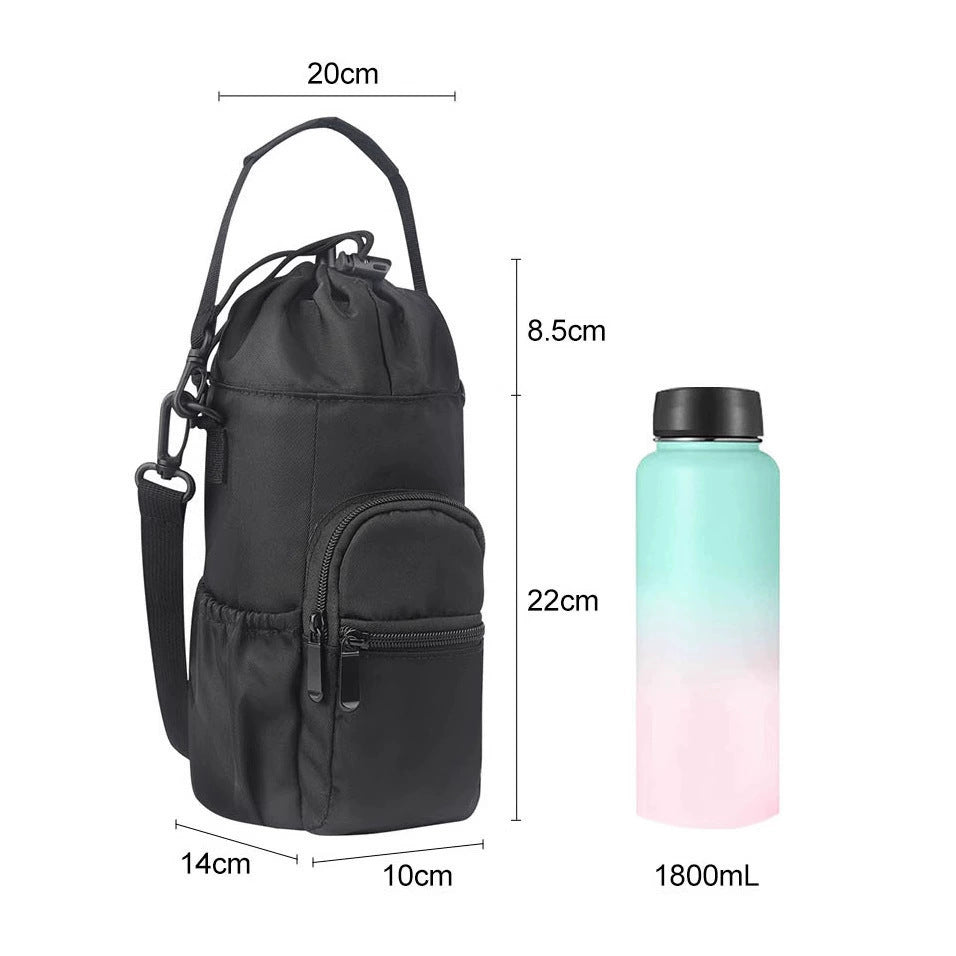 Unisex Water Bottle with Multifunctional Carrying Strap Stornfield