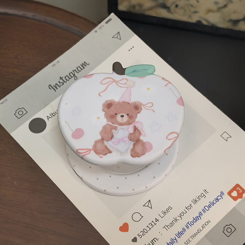 Adorable Bear-Themed Phone Grip Stornfield