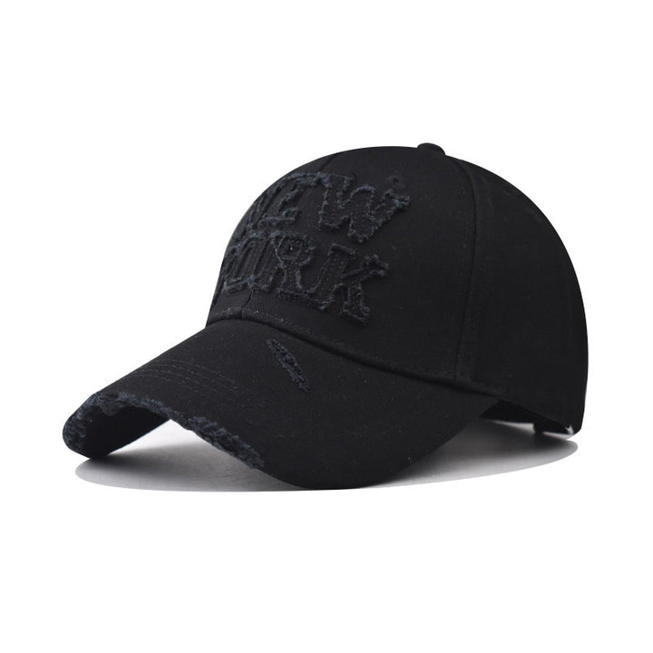 Women's Distressed Embroidered Baseball Cap Stornfield