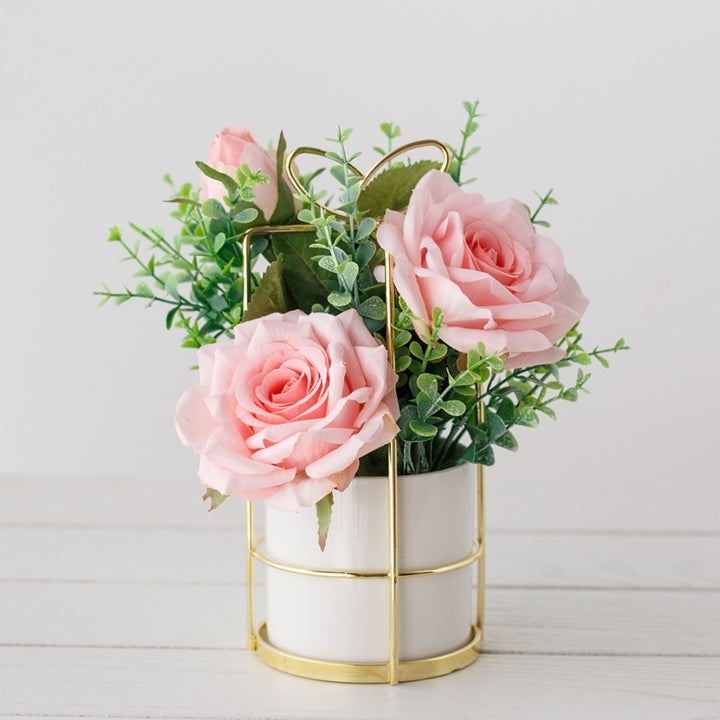 Charming Floral Table Centerpiece